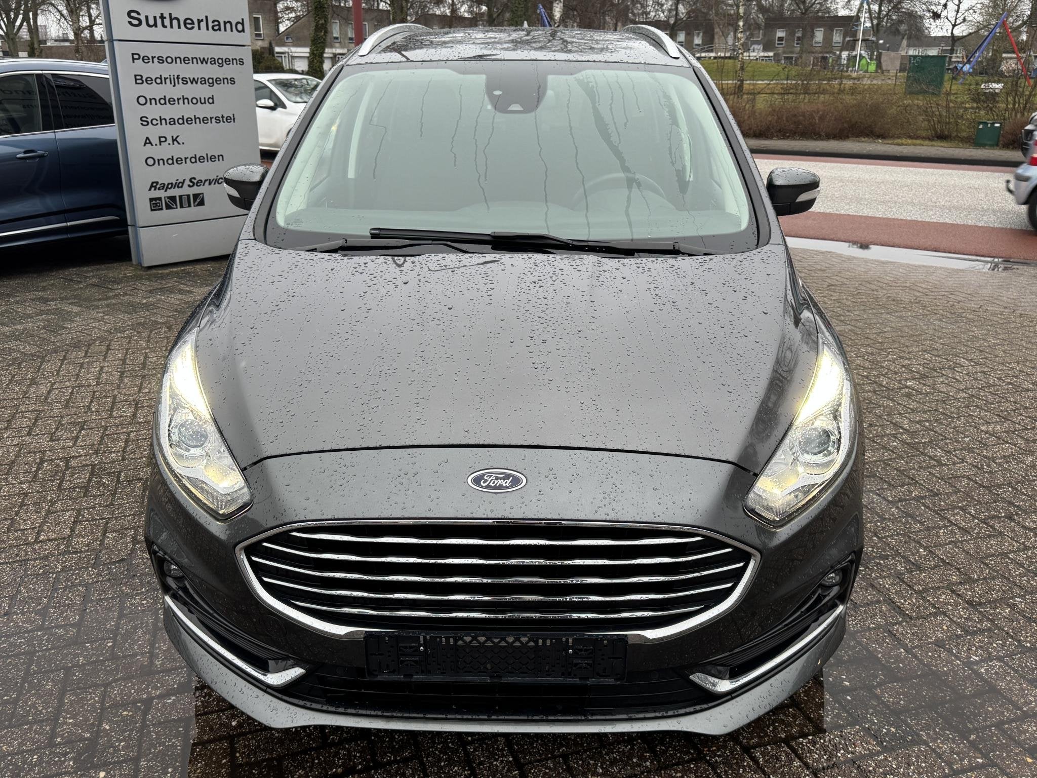 Ford Galaxy 2.5 Hybrid Titanium 190pk Automaat | 7 persoons, Parkeersensor, Stof, Gebruikt, Euro 6