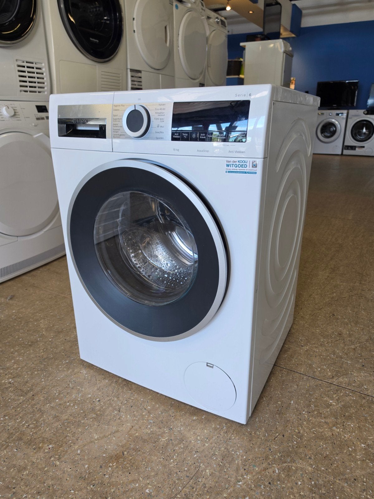 Bosch Serie 6 wasmachine | 10 kilo | Gratis thuis 🚚✅️, Witgoed en Apparatuur, Bosch, Jirnsum, 1200 tot 1600 toeren, 10 kg of meer