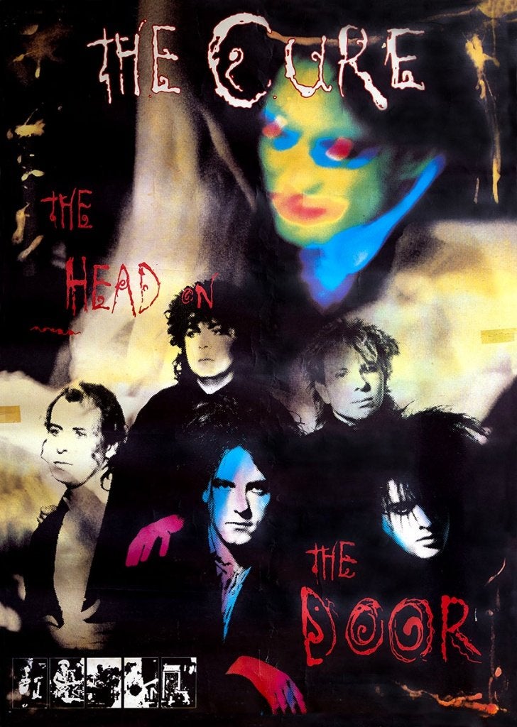 Poster van The Cure! 50x70cm, Rechthoekig Staand, Deurposter of groter, Ophalen of Verzenden, Zo goed als nieuw