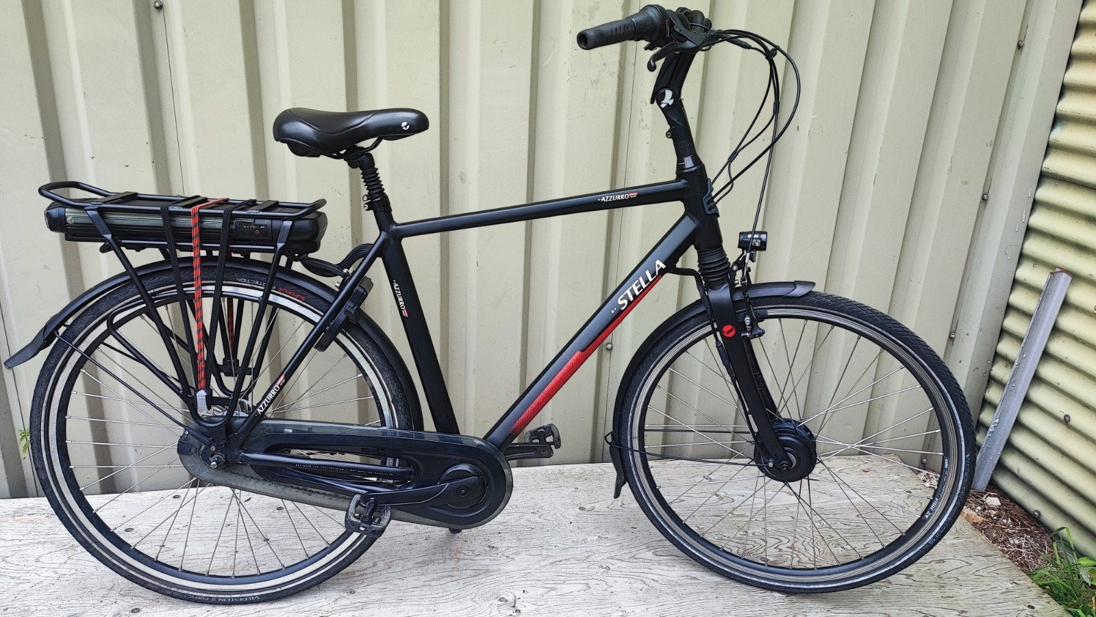 te koop goede stella elektrische heren fiets, 51 tot 55 cm, Ophalen, Zo goed als nieuw, Overige merken