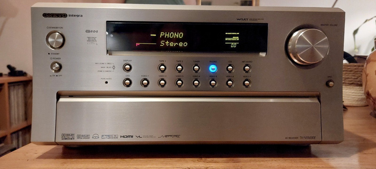 Onkyo integra  tx nr5000e, Audio, Tv en Foto, Versterkers en Receivers, Ophalen, Gebruikt, 120 watt of meer, Onkyo