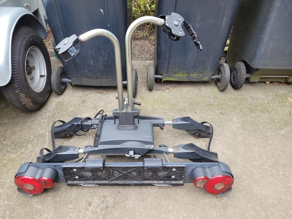 Twinny load e-carrier fietsendrager, Auto diversen, Fietsendragers, Ophalen, Gebruikt, 2 fietsen, Trekhaakdrager
