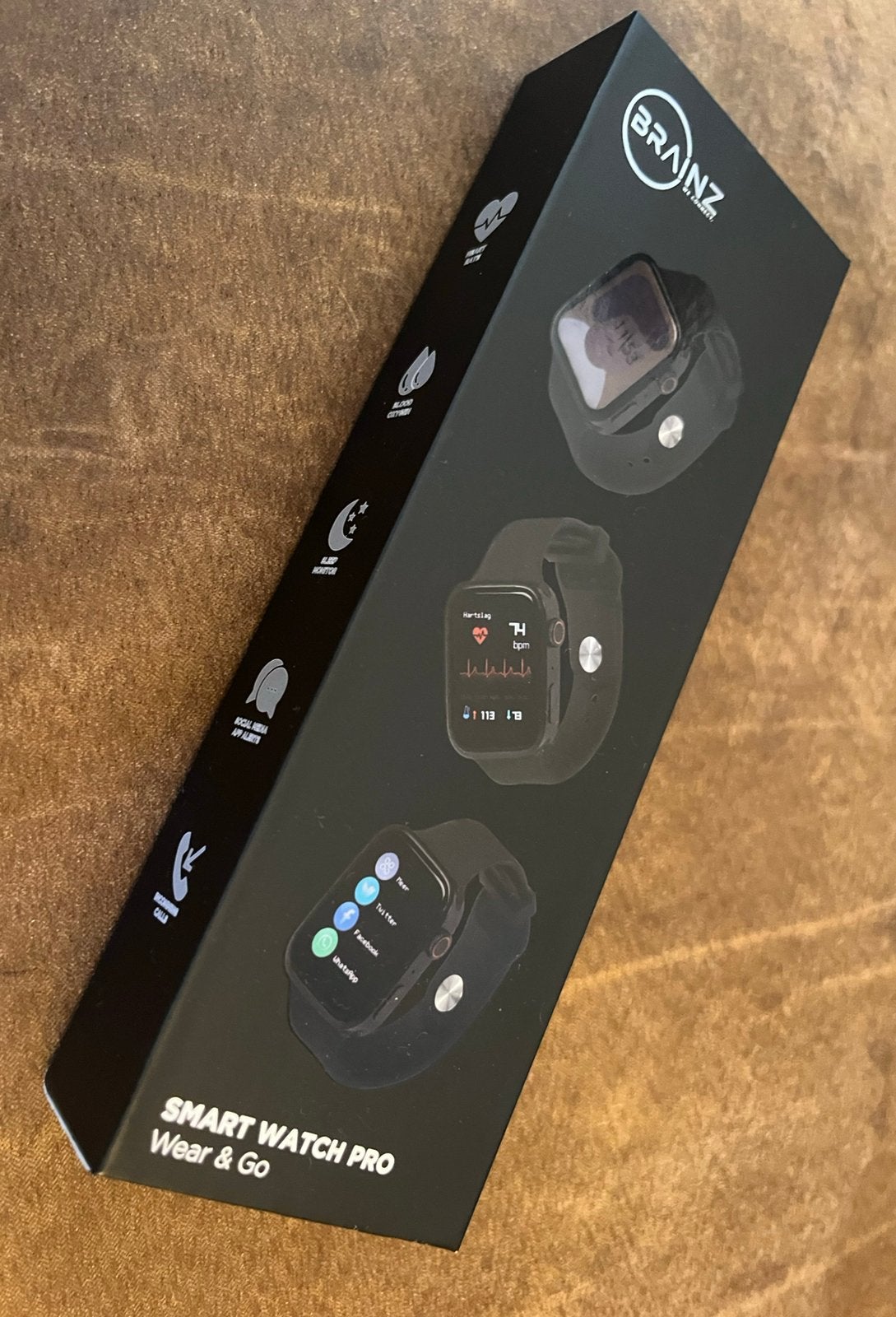 BRAINZ Smart Watch Pro, Ophalen, Zo goed als nieuw