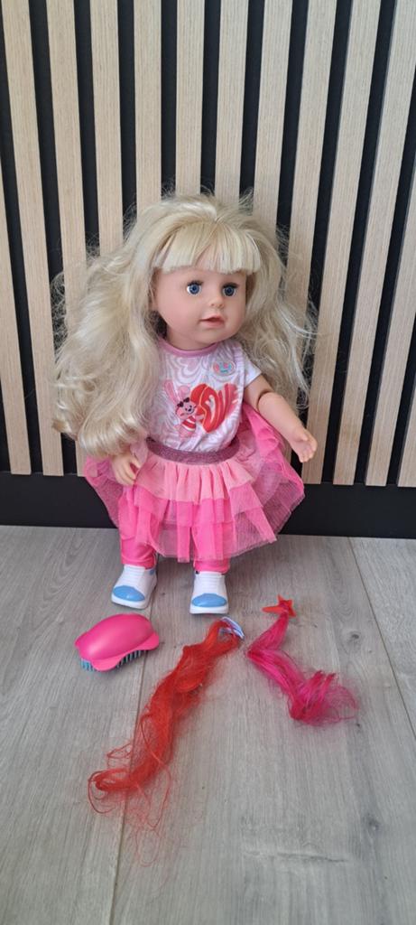 Baby Born Zus, Kinderen en Baby's, Speelgoed | Poppen, Ophalen, Zo goed als nieuw, Babypop