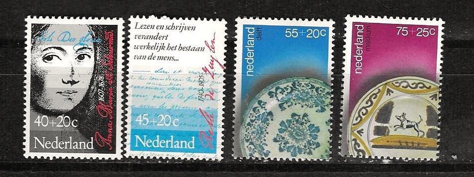 Nl 1153-1156 postfris, Ophalen of Verzenden, Na 1940, Postfris