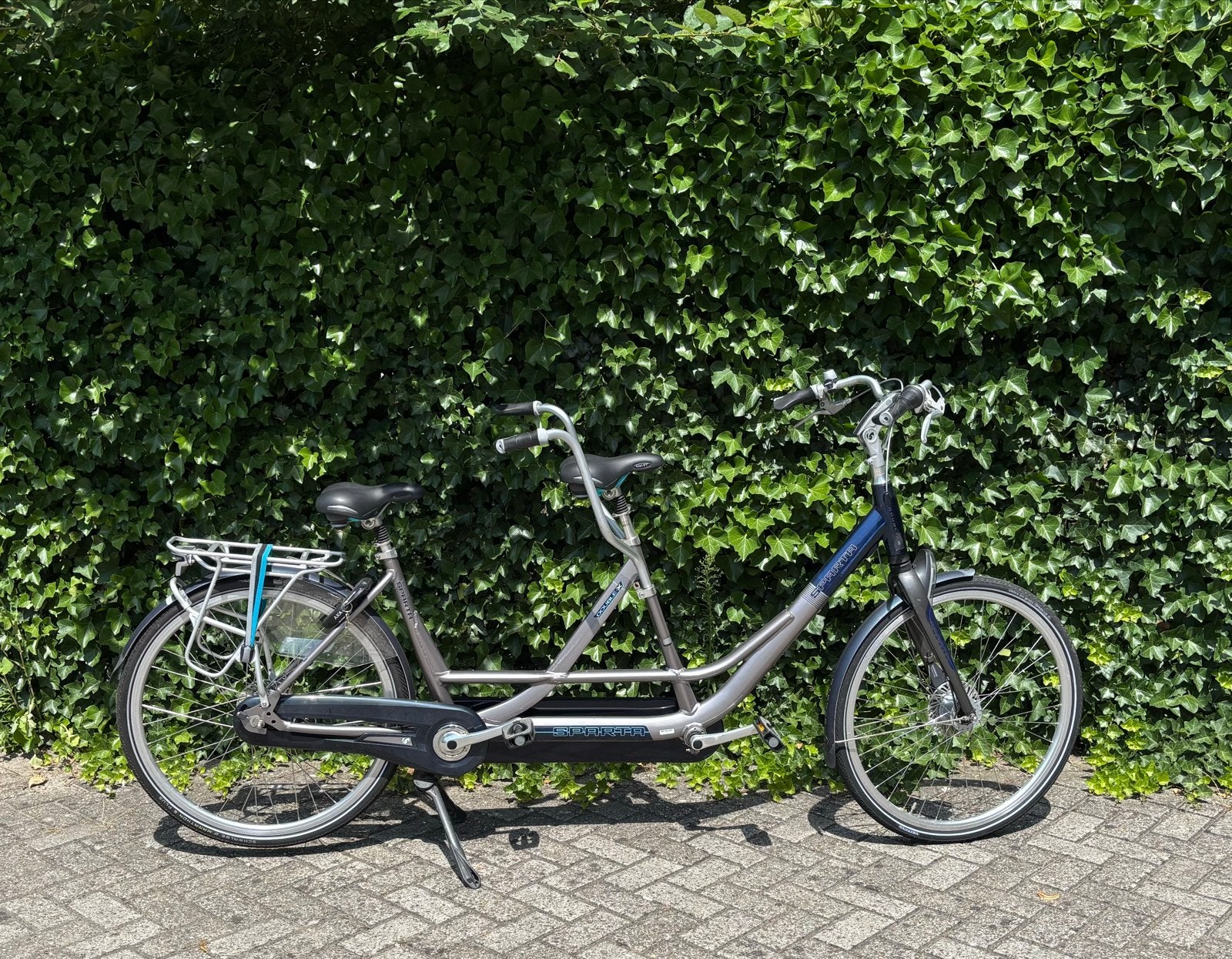 Sparta Double X tandem, Fietsen en Brommers, Fietsen | Tandems, Minder dan 10 versnellingen, Gebruikt, Vering, 51 tot 55 cm