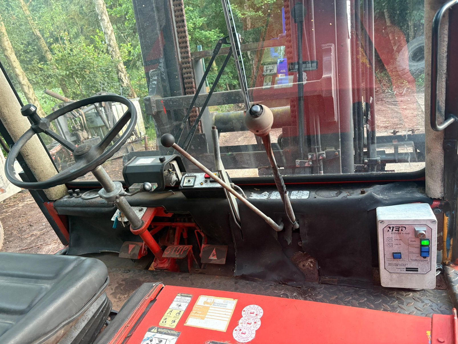 Linde H80 heftruck, Ophalen, Diesel, Heftruck