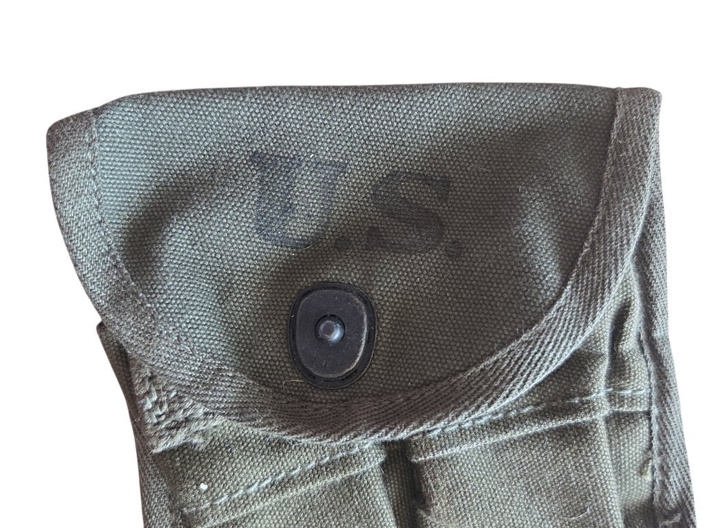 a US WW2 M1 Carbine Ammo Pouch 1945, Ophalen of Verzenden, Amerika, Overige typen