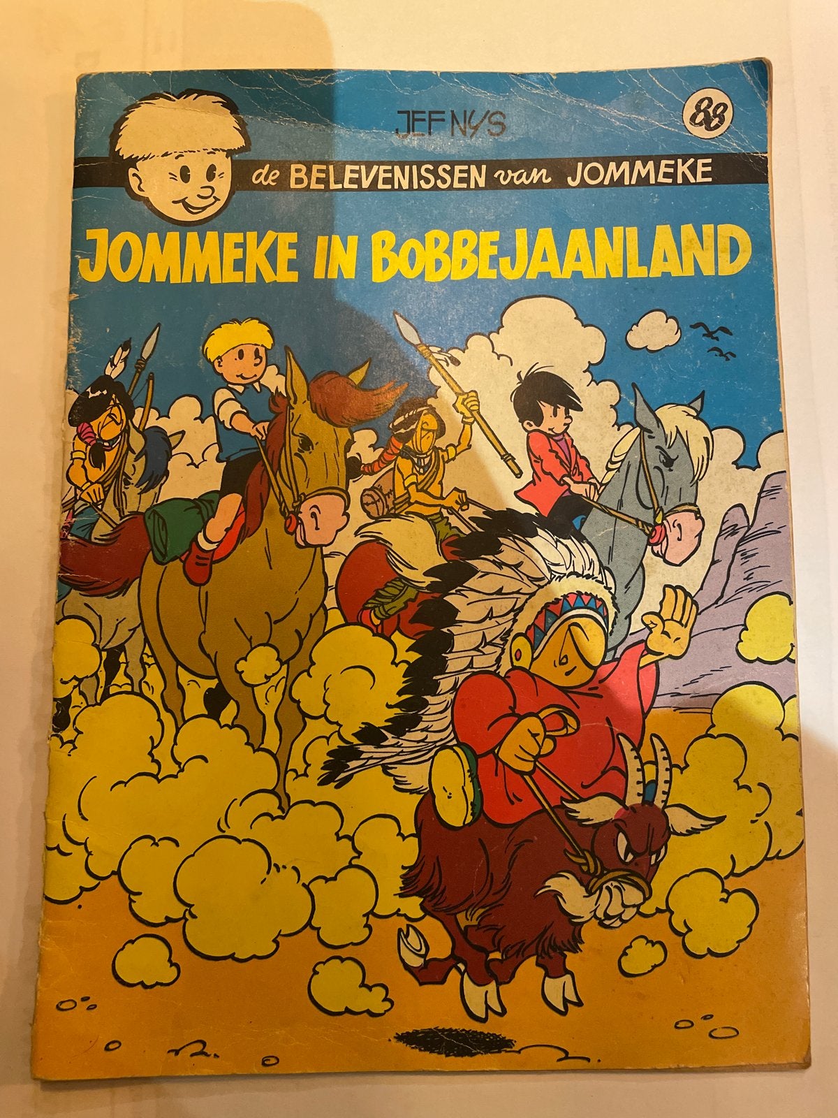 Jommeke in Bobbejaanland - De Belevenissen van Jommeke, Eén stripboek, Ophalen of Verzenden, Gelezen