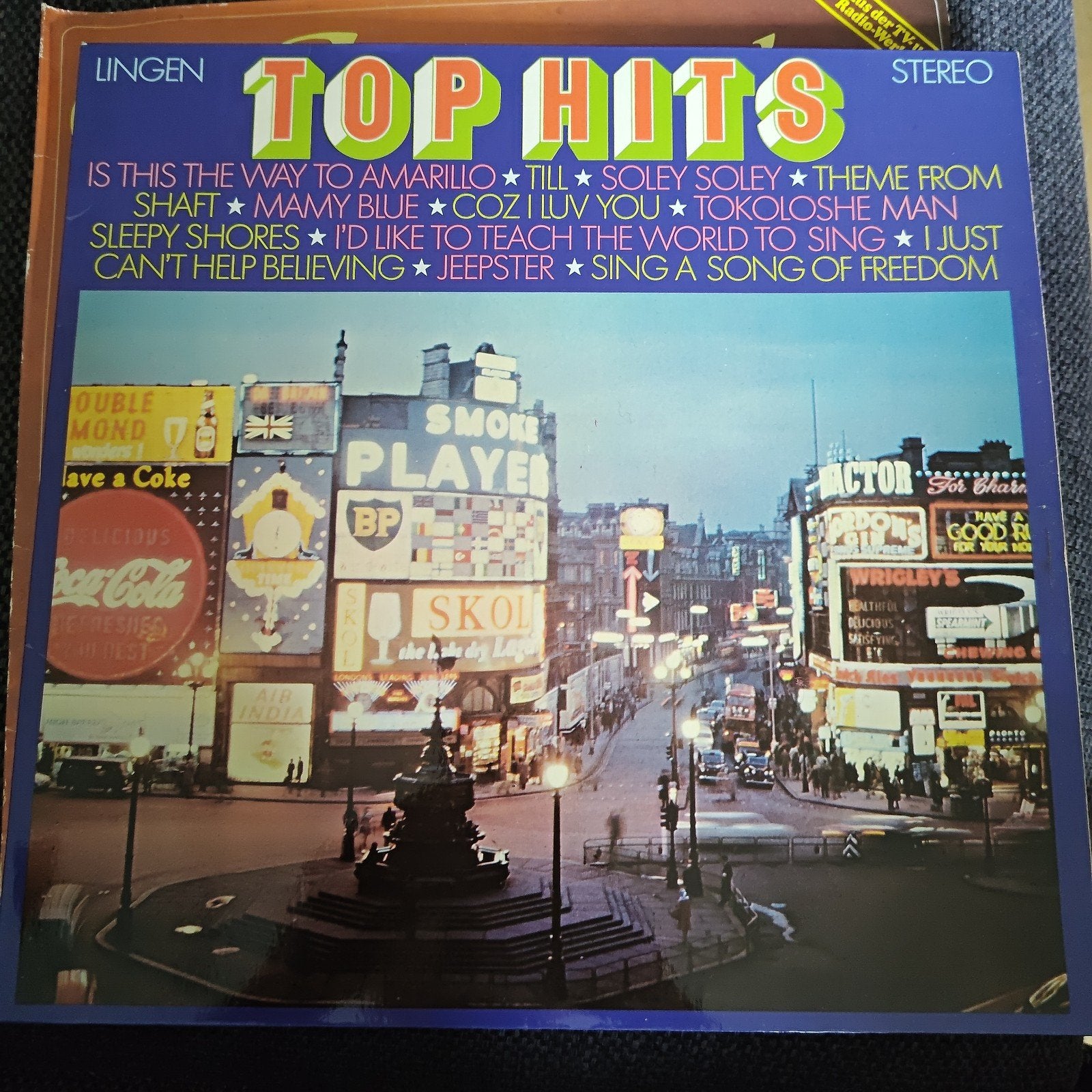 Lingen Top Hits Stereo LP Vinyl - Diverse Artiesten, Gebruikt, Ophalen of Verzenden, 1970 - 1979, Complilatie