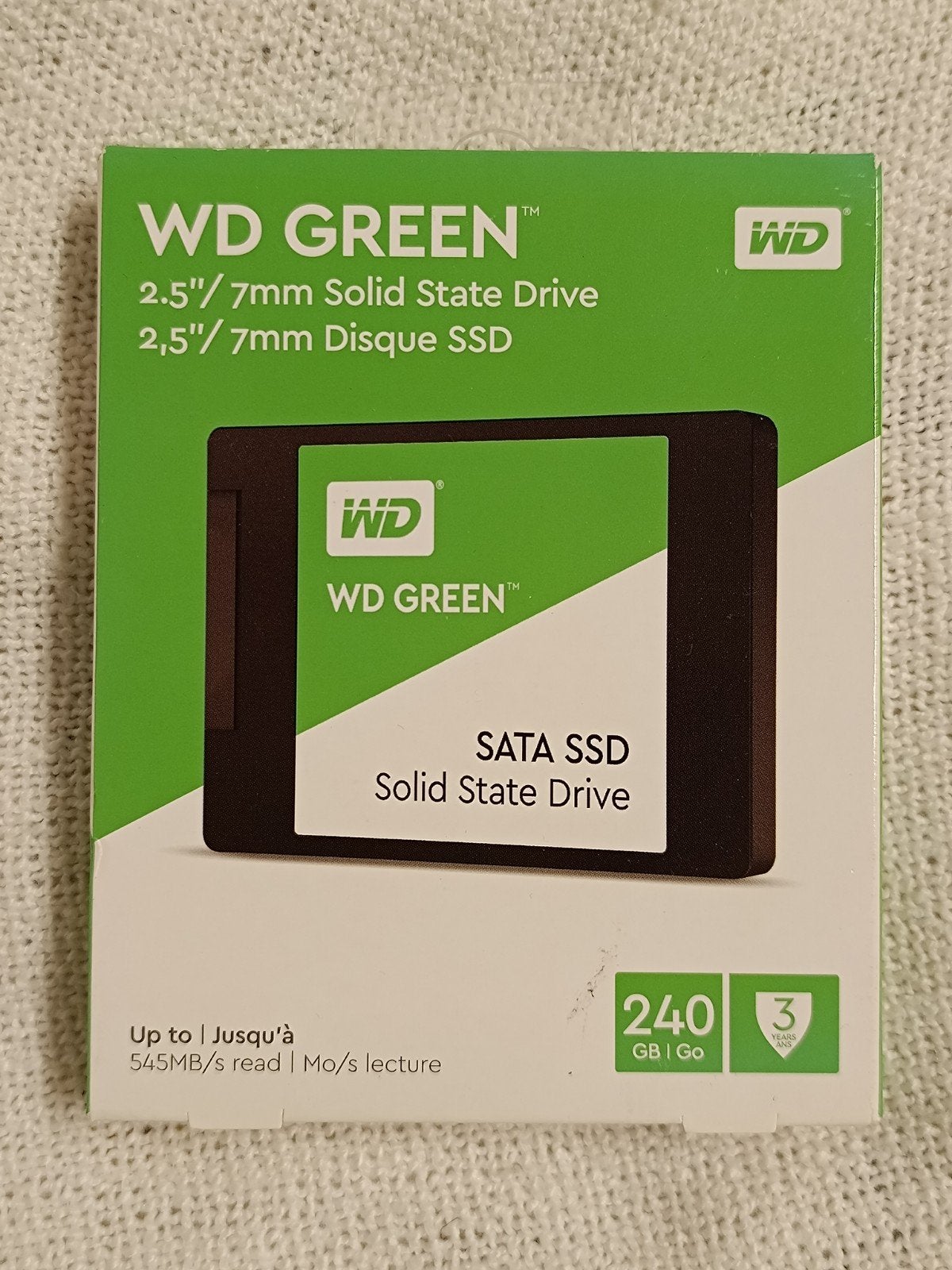 New, sealed Western digital SSD 240 Gb, Computers en Software, Ophalen of Verzenden, Nieuw, Laptop