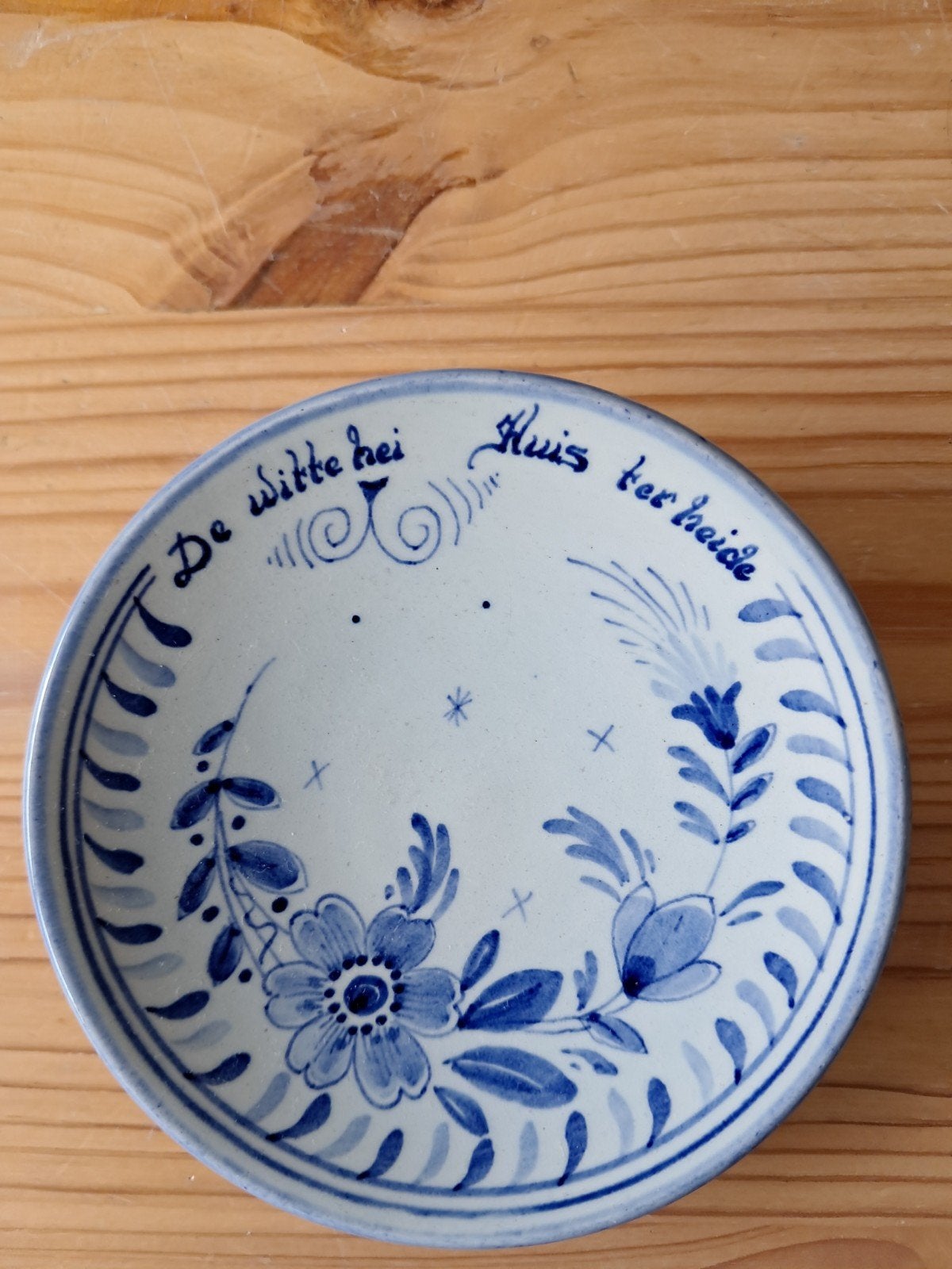 Delfts blauw bordje, Ophalen of Verzenden