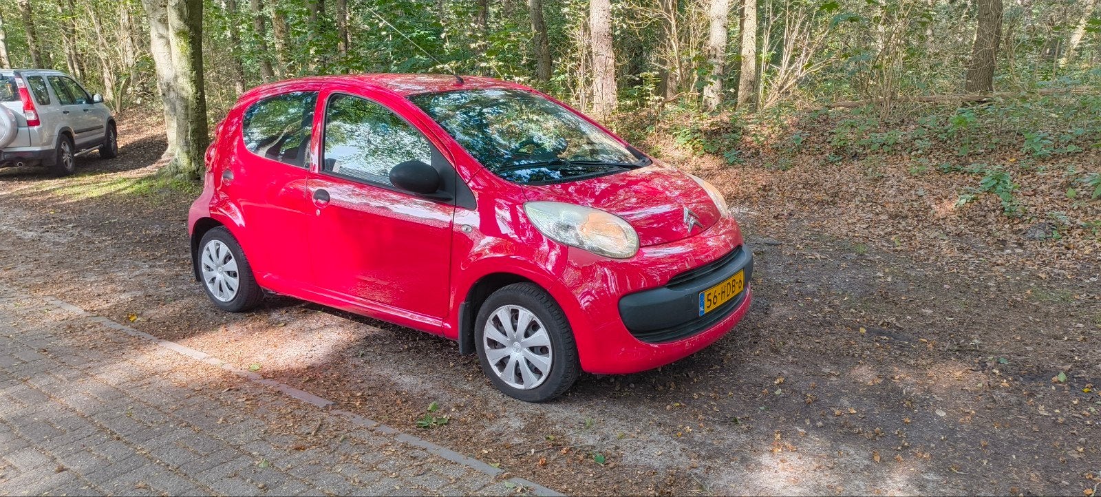 Citroën C1 1.0 5-DRS 2008 Rood (  Aygo 107 ), Voorwielaandrijving, 4 stoelen, C1, 68 pk