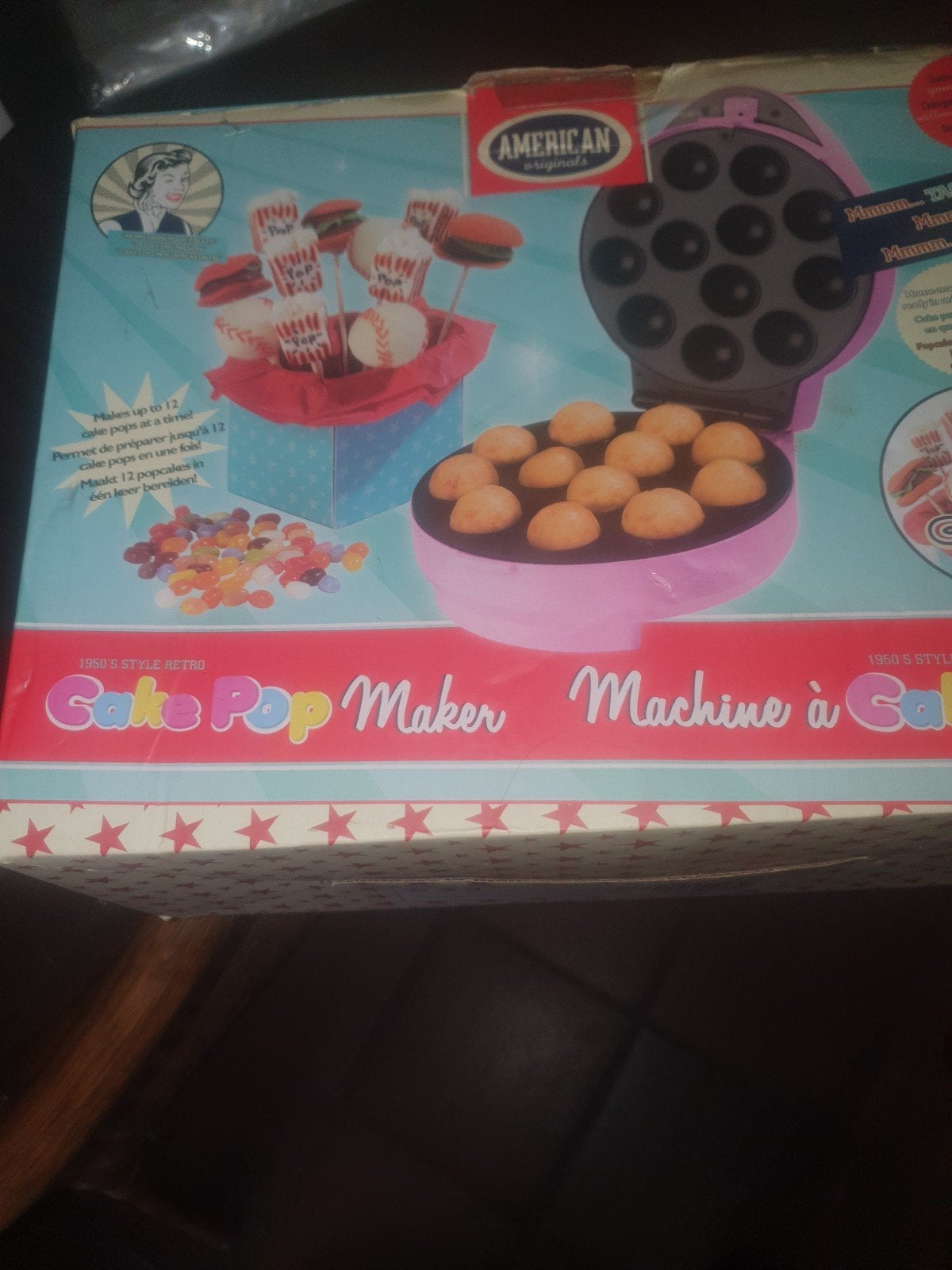 American Originals Cake Pop Maker., Ophalen of Verzenden, Zo goed als nieuw, Cupcakes, Bakvorm