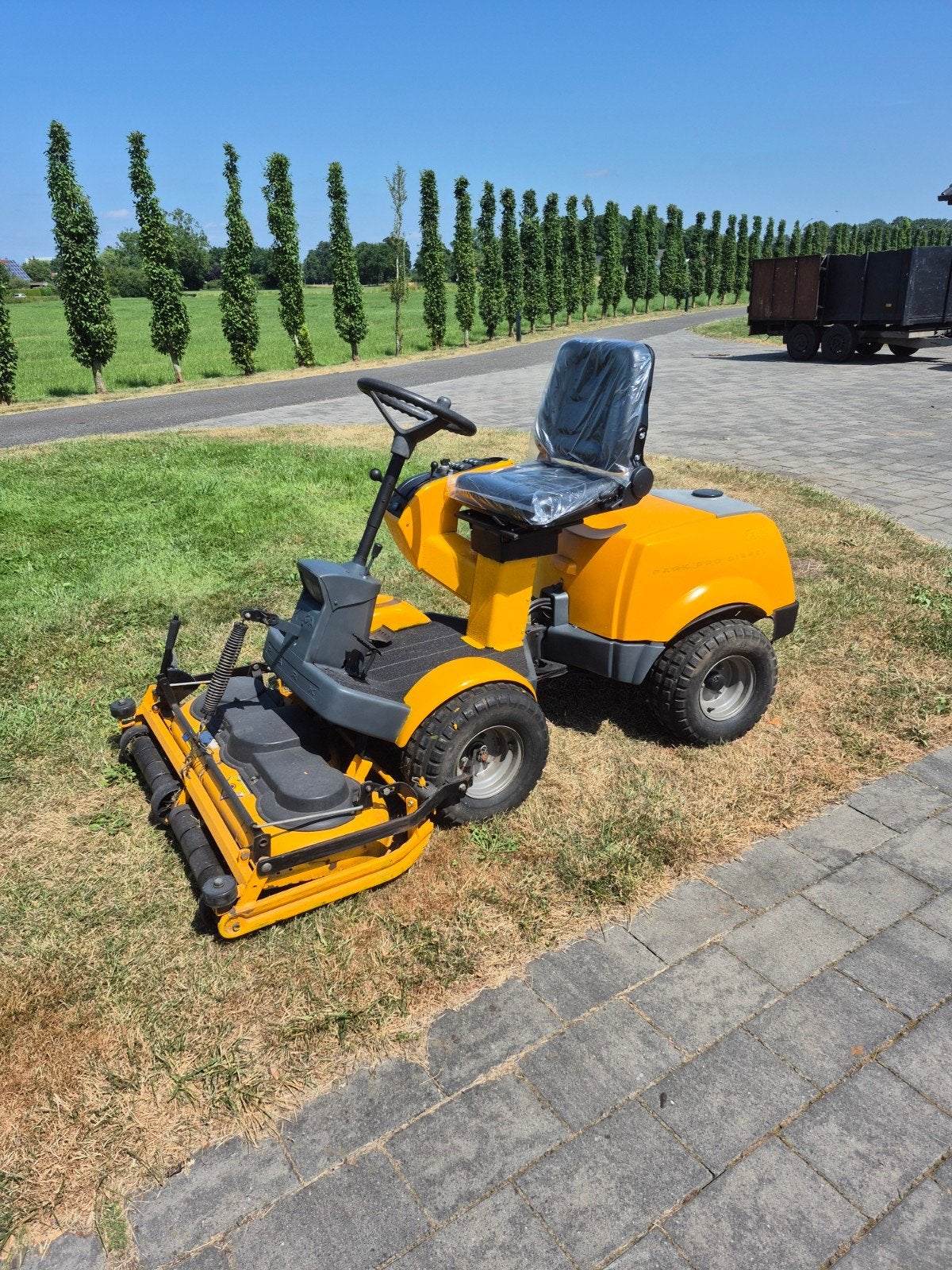 Stiga Park zitmaaier met Hatz-dieselmotor, Ophalen of Verzenden