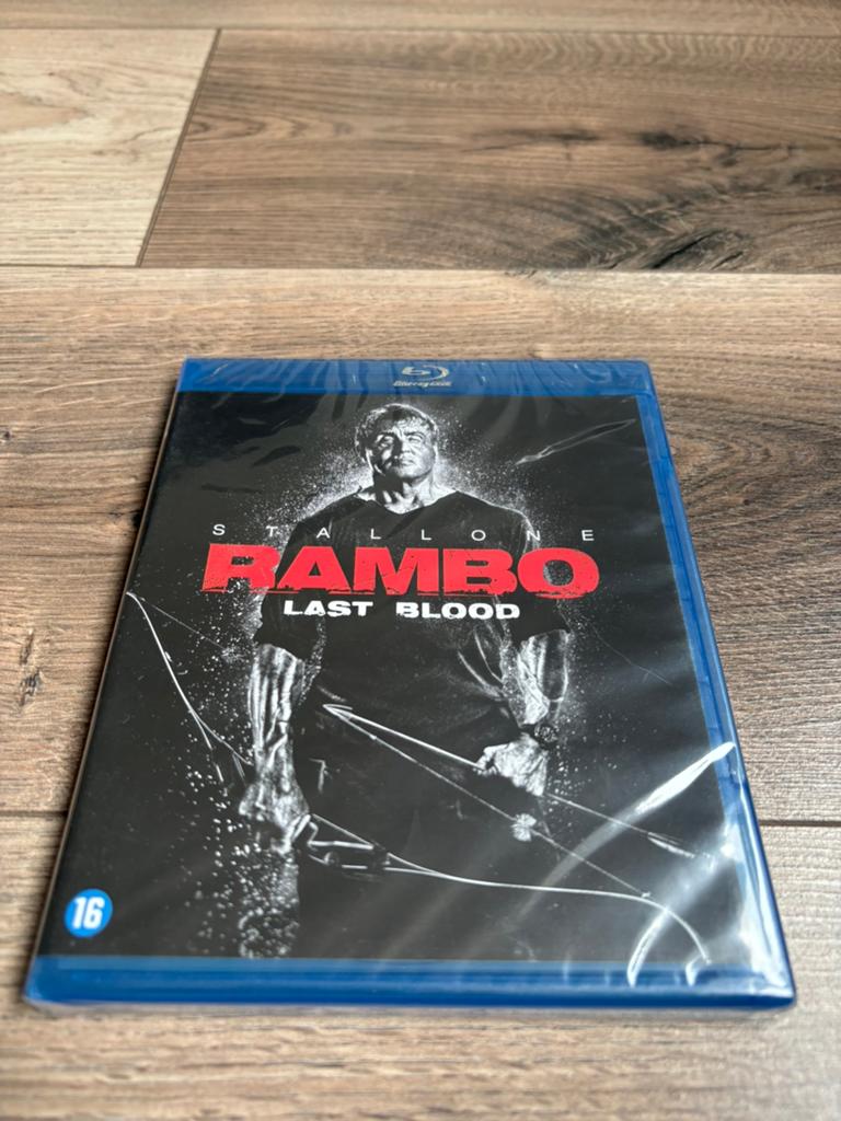 Rambo Last Blood blu ray *Nieuw in plastic* NL uitgave, Ophalen of Verzenden, Zo goed als nieuw, Actie