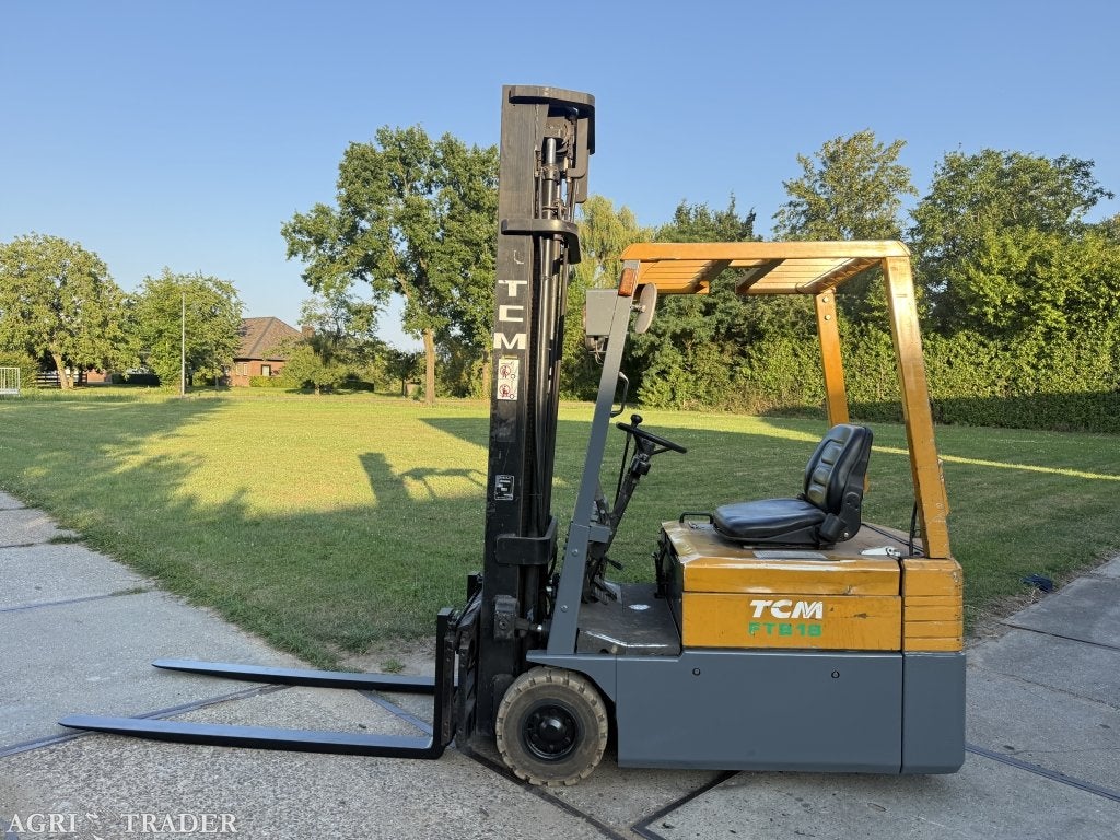 TCM 1800KG elektrische 3-delig 600cm freelift Sideshift, Info@vanbeurdenheftrucks.nl, Heftruck, Ophalen of Verzenden, 1000 tot 2000 kg