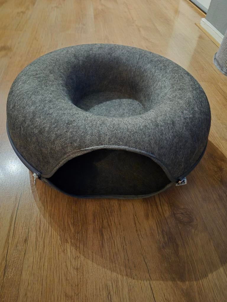 Kattenmand donut 50cm, Dieren en Toebehoren, Kattenmanden, Ophalen, Zo goed als nieuw