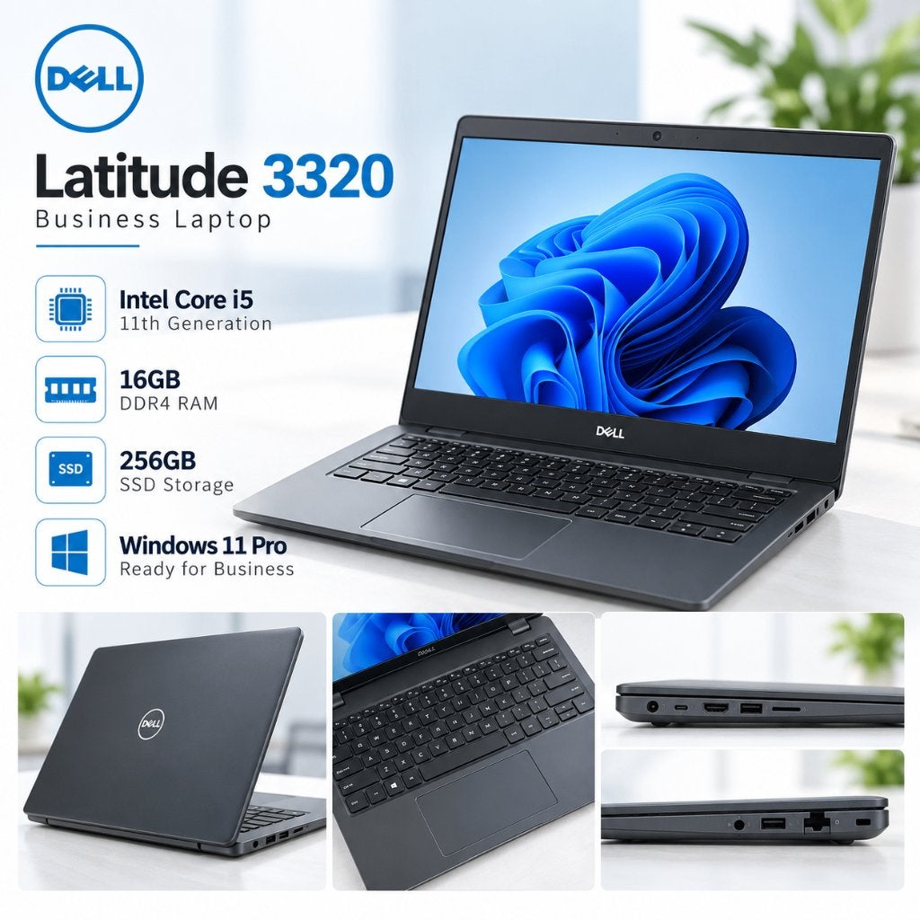 Dell Latitude 3320 - i5-11- 8GB |256GB SSD - Windows 11 Pro, Ophalen of Verzenden, Gebruikt