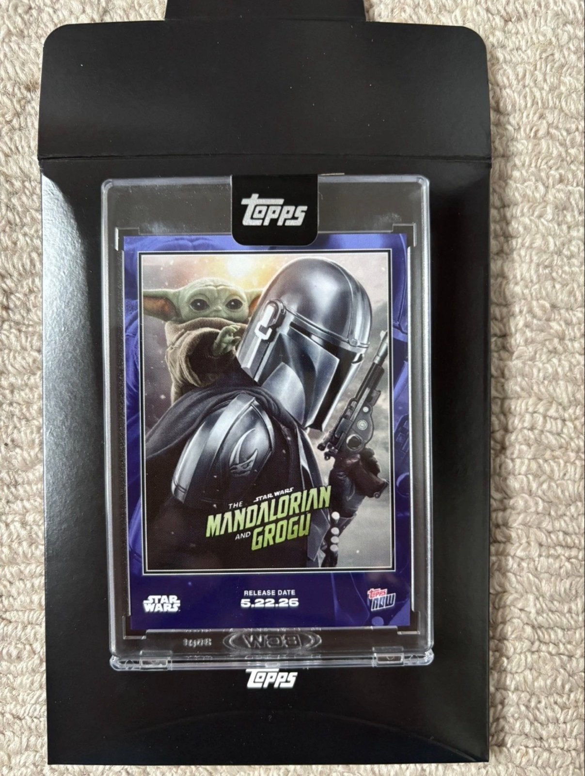 Topps Now Star Wars The Mandalorian and Grogu Trading Card, Ophalen of Verzenden, Nieuw