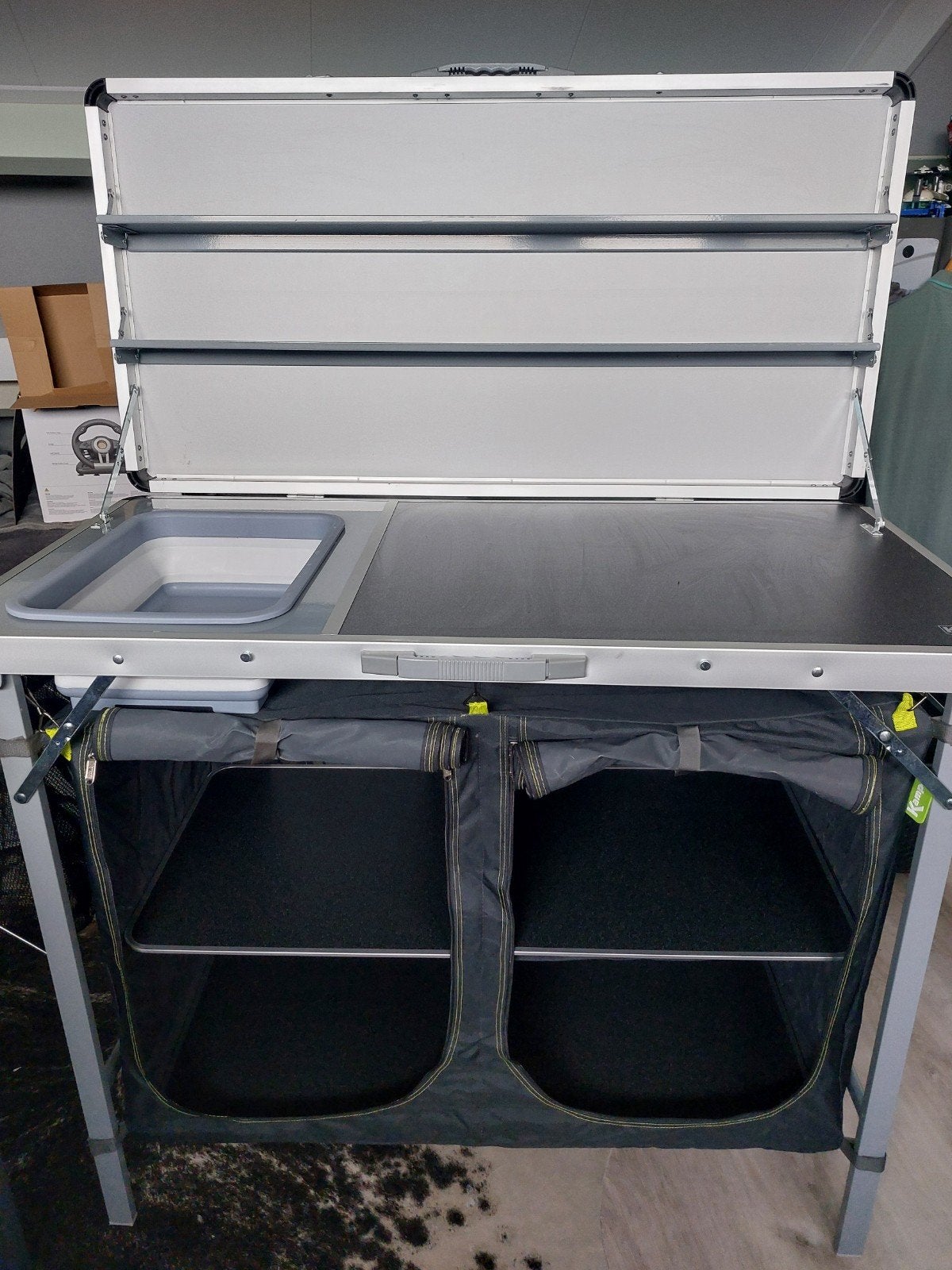 Kampa Chieftain Field Kitchen - Complete Buitenkeuken, Ophalen, Gebruikt