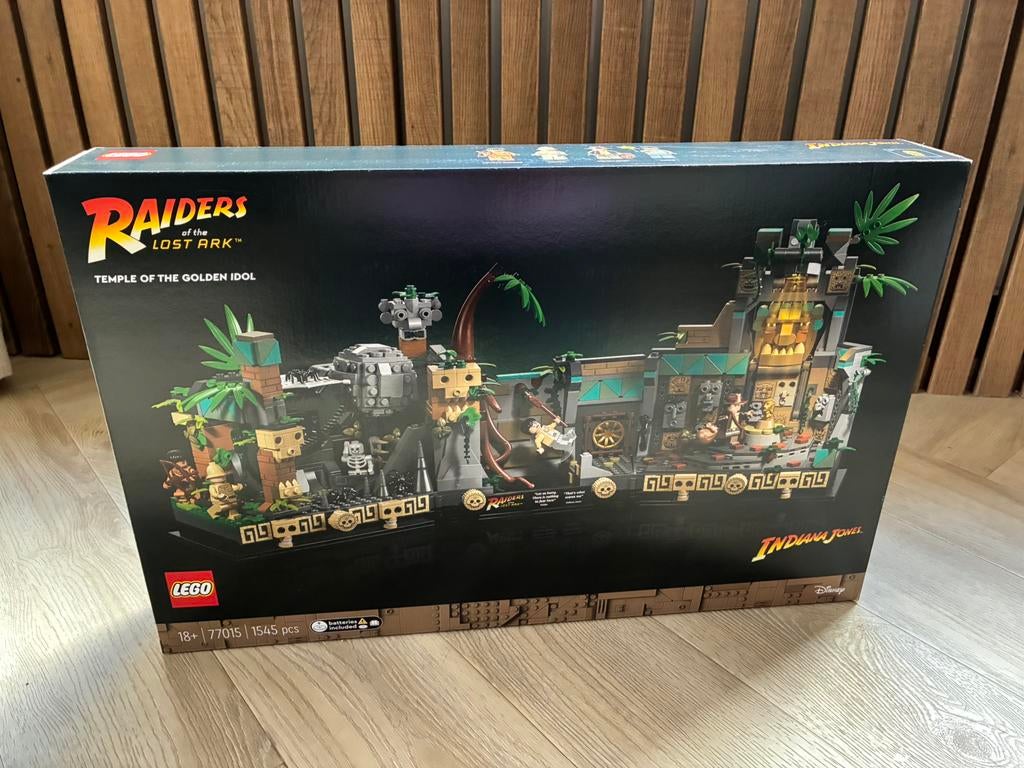 Lego 77015 Indiana Jones - Temple Of The Golden Idol nieuw!!, Lego, Nieuw, Ophalen of Verzenden, Complete set