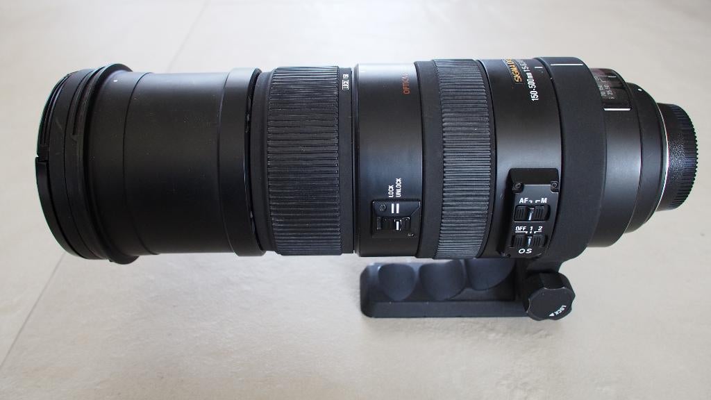 Sigma 150-500mm f/5-6.3 APO DG OS HSM, Ophalen, Gebruikt, Telelens, Zoom