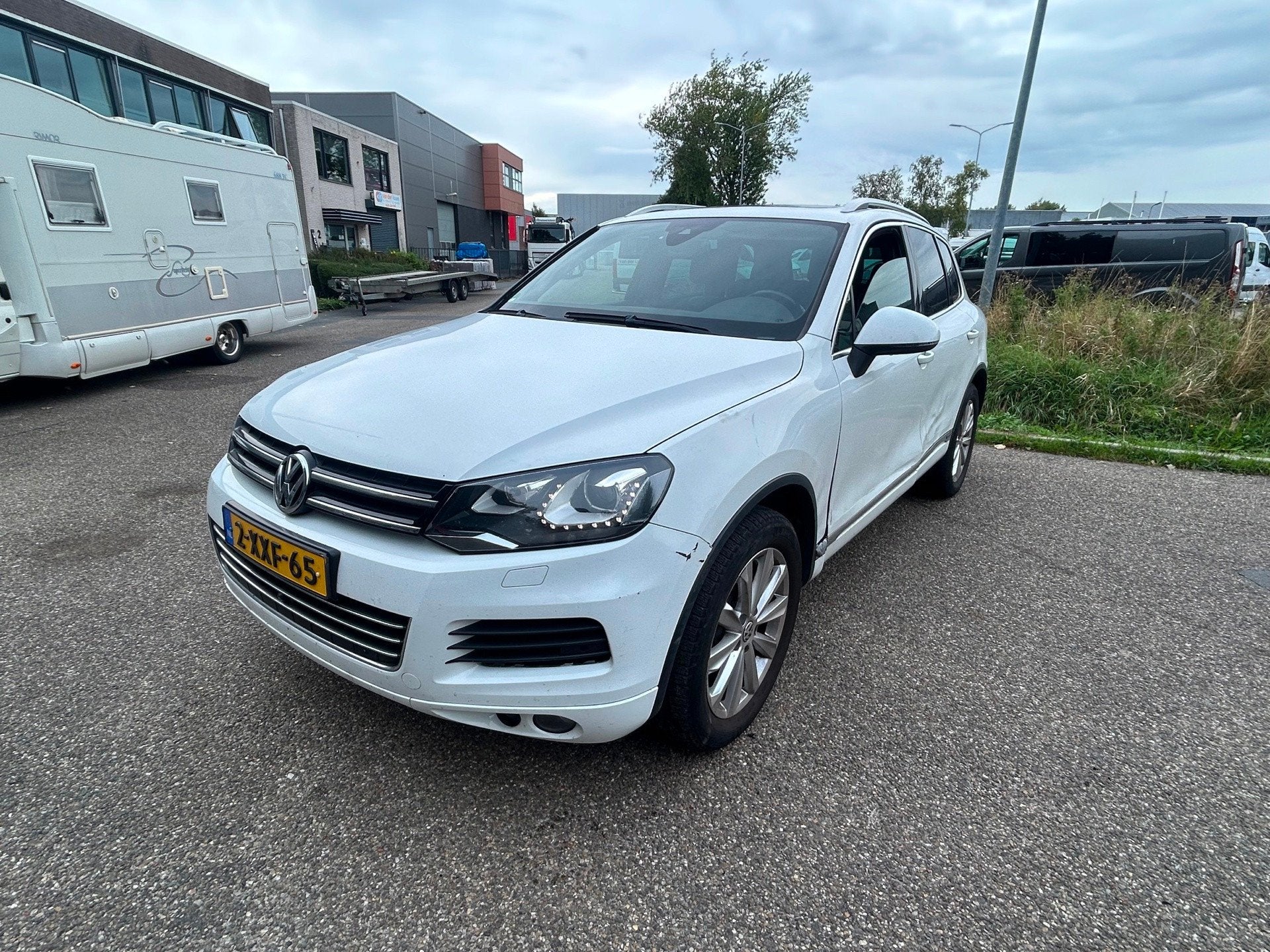 Volkswagen Touareg 3.0 TSI Hybrid High Edition, Automaat, Euro 5, Start-stop-systeem, Gebruikt