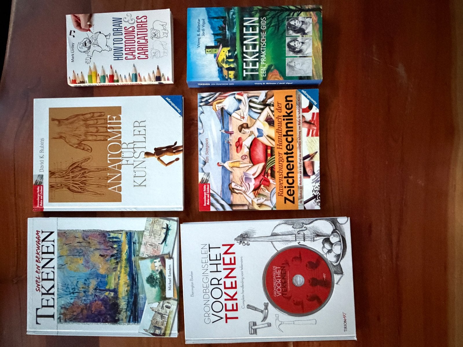 Diverse Tekenboeken - Leer Tekenen, Anatomie, Cartoons, Ophalen of Verzenden, Gebruikt, Boek of Gids