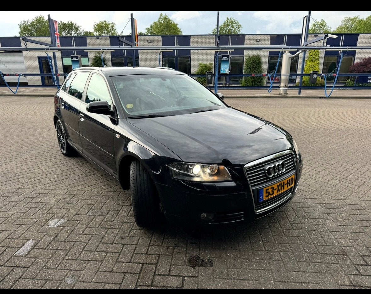 Audi A3 2.0 TDI Sportback 103KW AUT 2007 Zwart, 730 kg, Zwart, 4 cilinders, Zwart