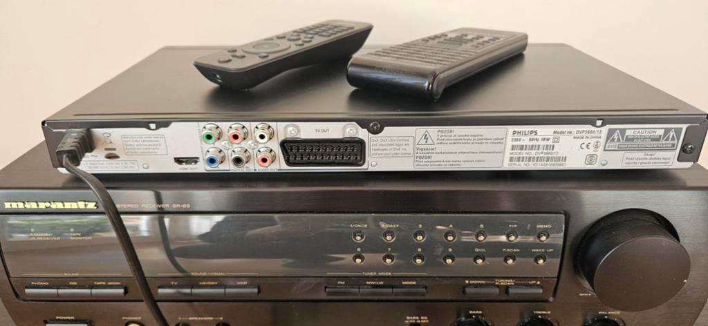 Marantz SR-43 Receiver Philips DVD-speler en Magnat spea, Audio, Tv en Foto, Ophalen, Philips, Gebruikt, Losse componenten
