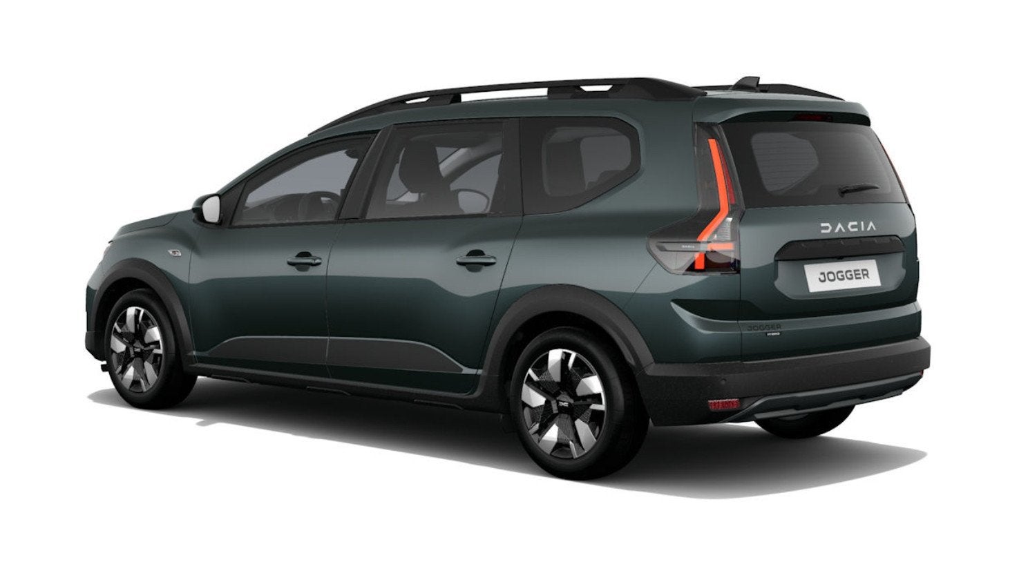 De nieuwe Dacia Jogger hybrid 155 expression l Nu te bestell, Auto's, 12 maanden, Stof, 1789 cc, Bedrijf