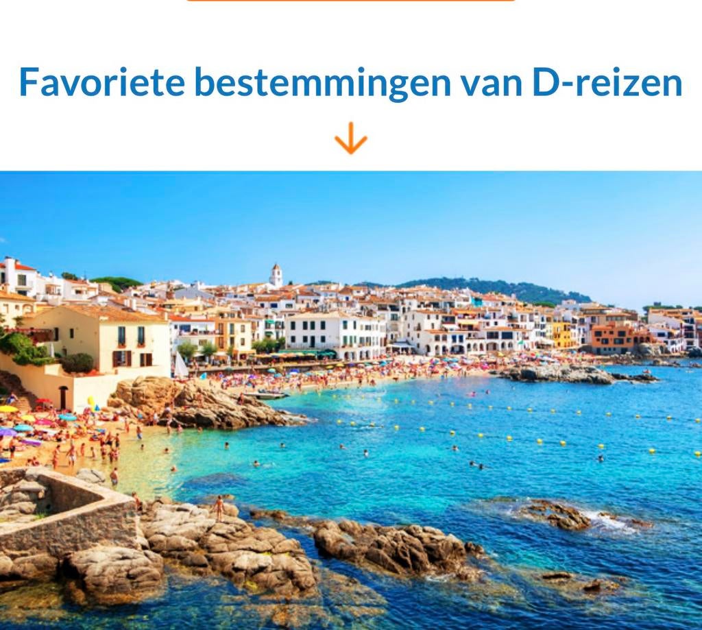 D-reizen kortingscode €50 vakantie korting, Tickets en Kaartjes, Hotelbonnen, Eén persoon, 3 overnachtingen of meer