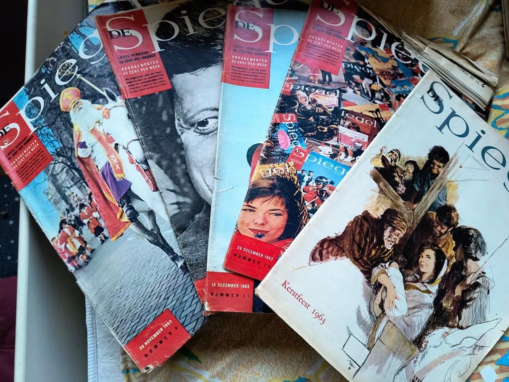 De Spiegel tijdschriften 1963, Boeken, Ophalen, Gelezen, Overige typen