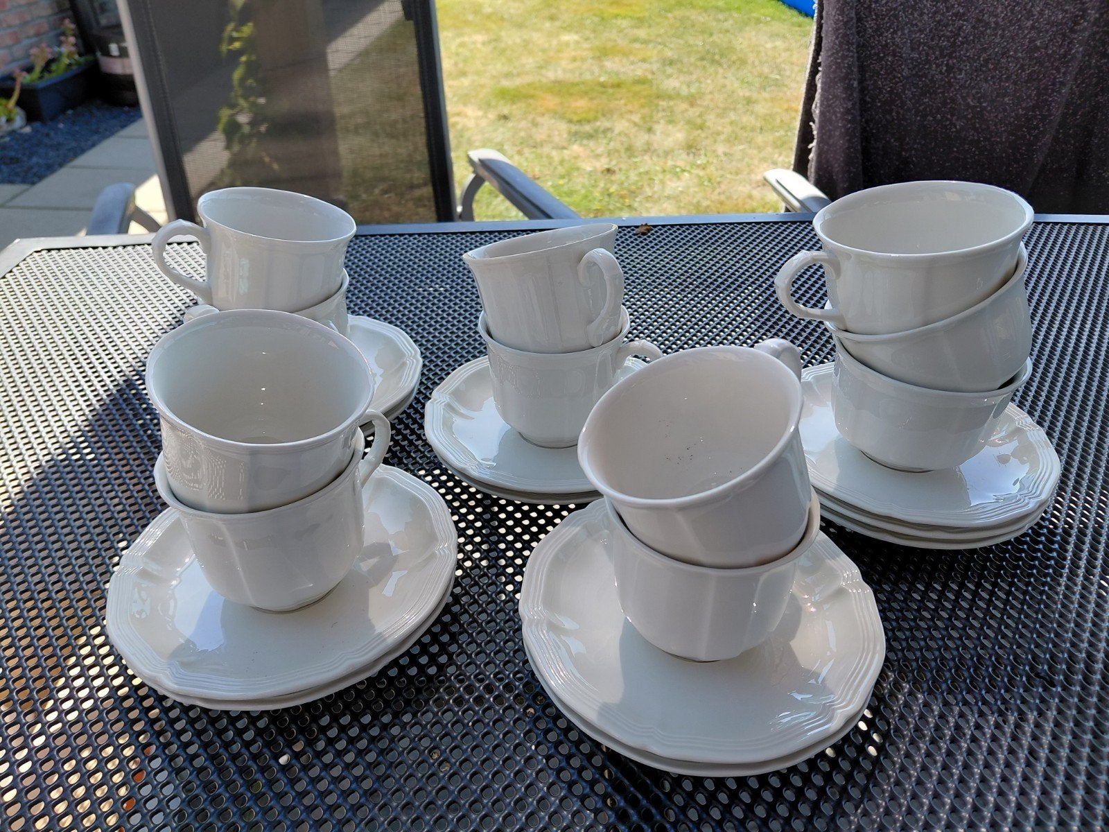 Villeroy & Boch Manoir - kop en schotels, Huis en Inrichting, Keuken | Servies, Ophalen, Klassiek, Villeroy & Boch, Zo goed als nieuw