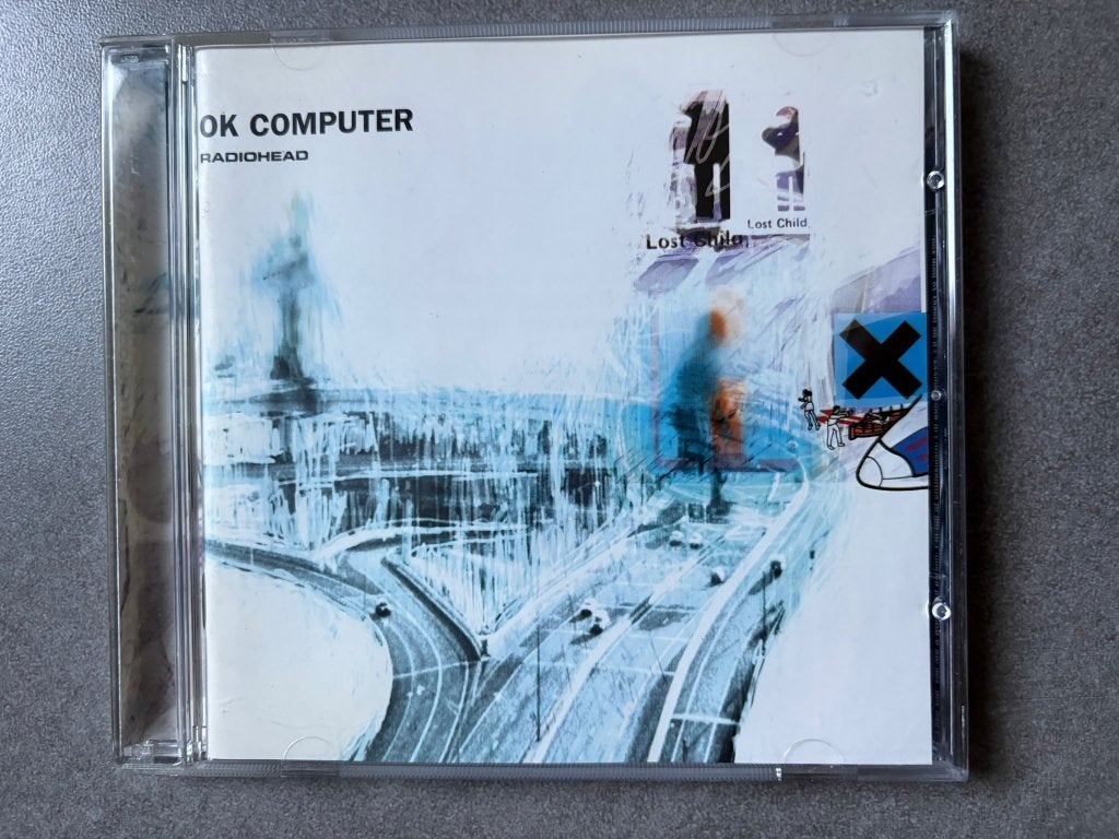 Radiohead - Ok Computer, leuke cd in prima staat, Ophalen of Verzenden, Zo goed als nieuw, Poprock