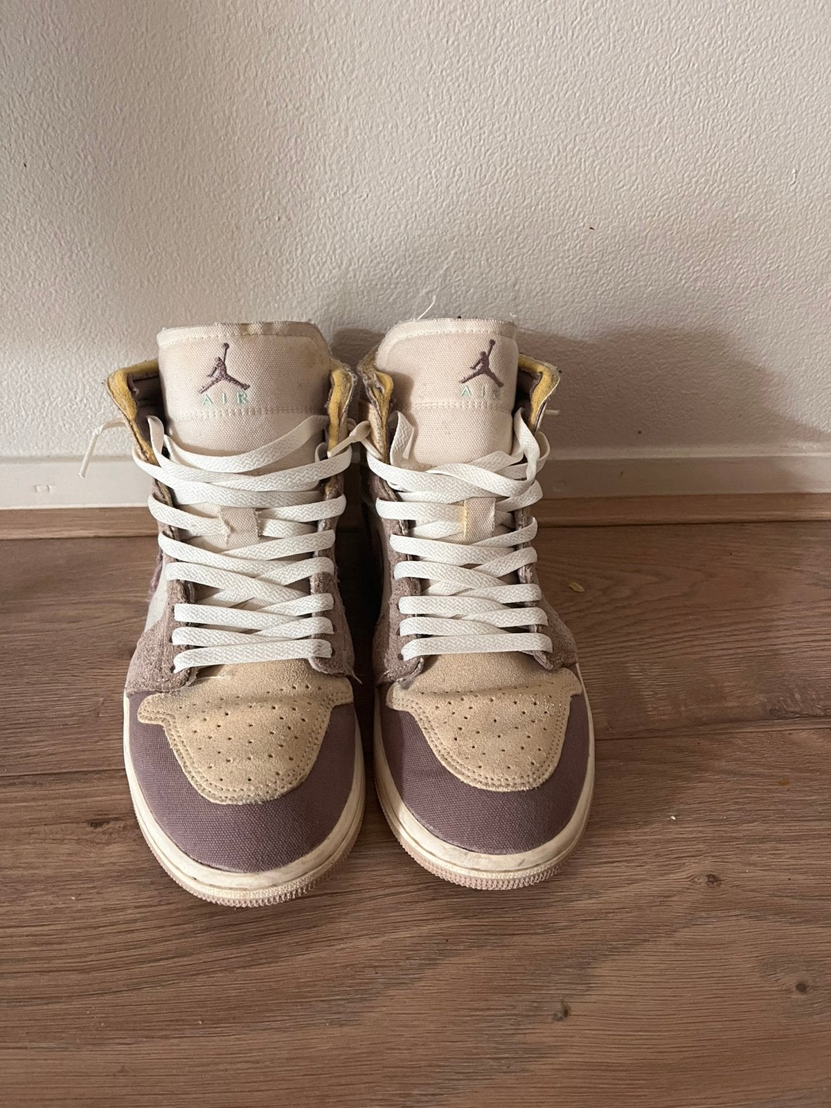 Air Jordan 1 Mid Craft SE Inside Out maat 41 + gratis paar, Overige kleuren, Ophalen of Verzenden, Sneakers of Gympen, Gedragen