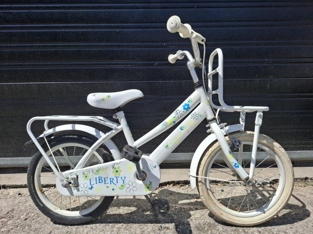 16 inch volare meisjesfiets, Fietsen en Brommers, Fietsen | Kinderfietsjes, 16 tot 20 inch, Niet ingevuld, Niet ingevuld, Ophalen