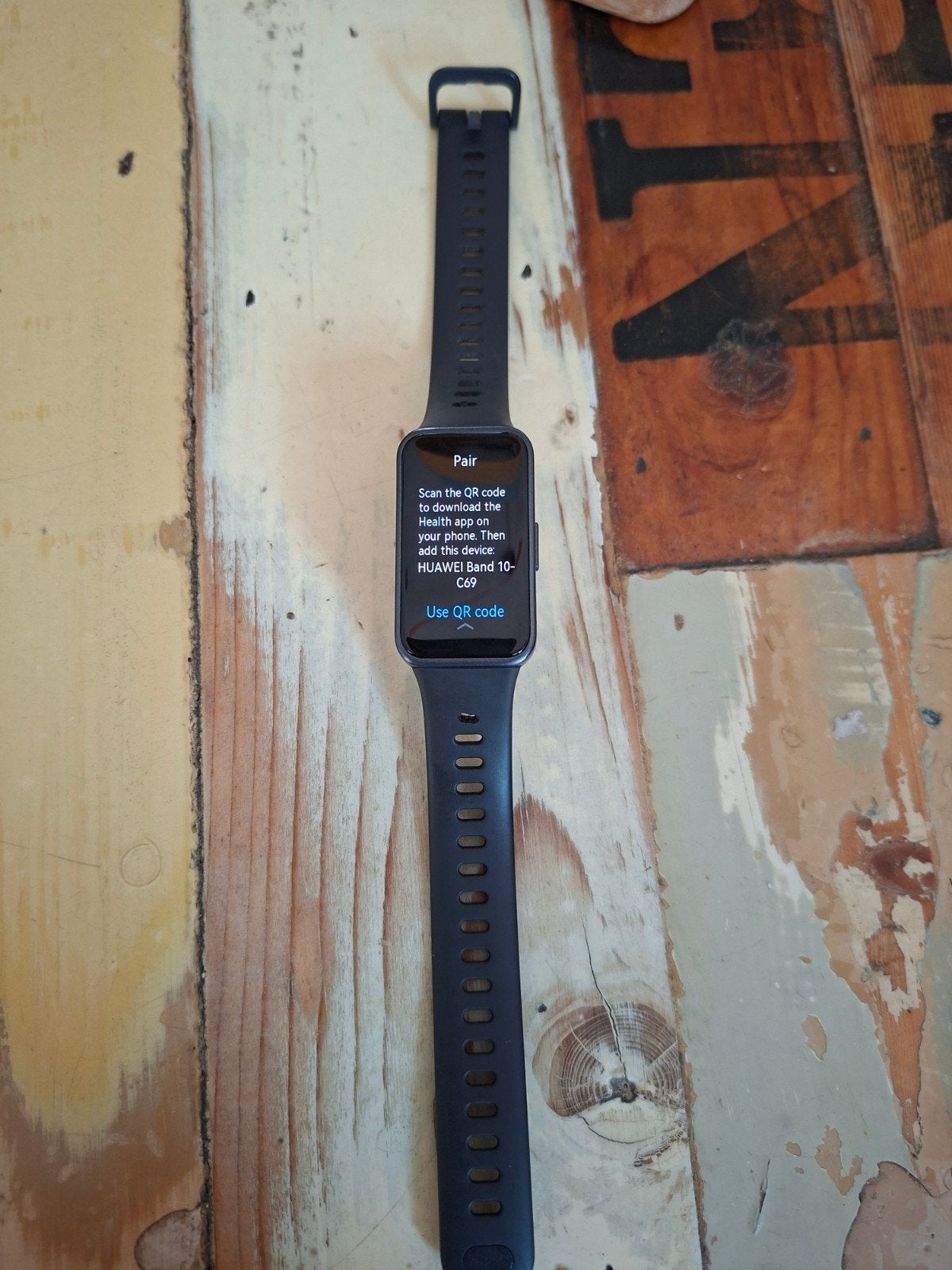 Smartwatch Huawei Band 10, Zwart, Ophalen of Verzenden, Zo goed als nieuw, Huawei