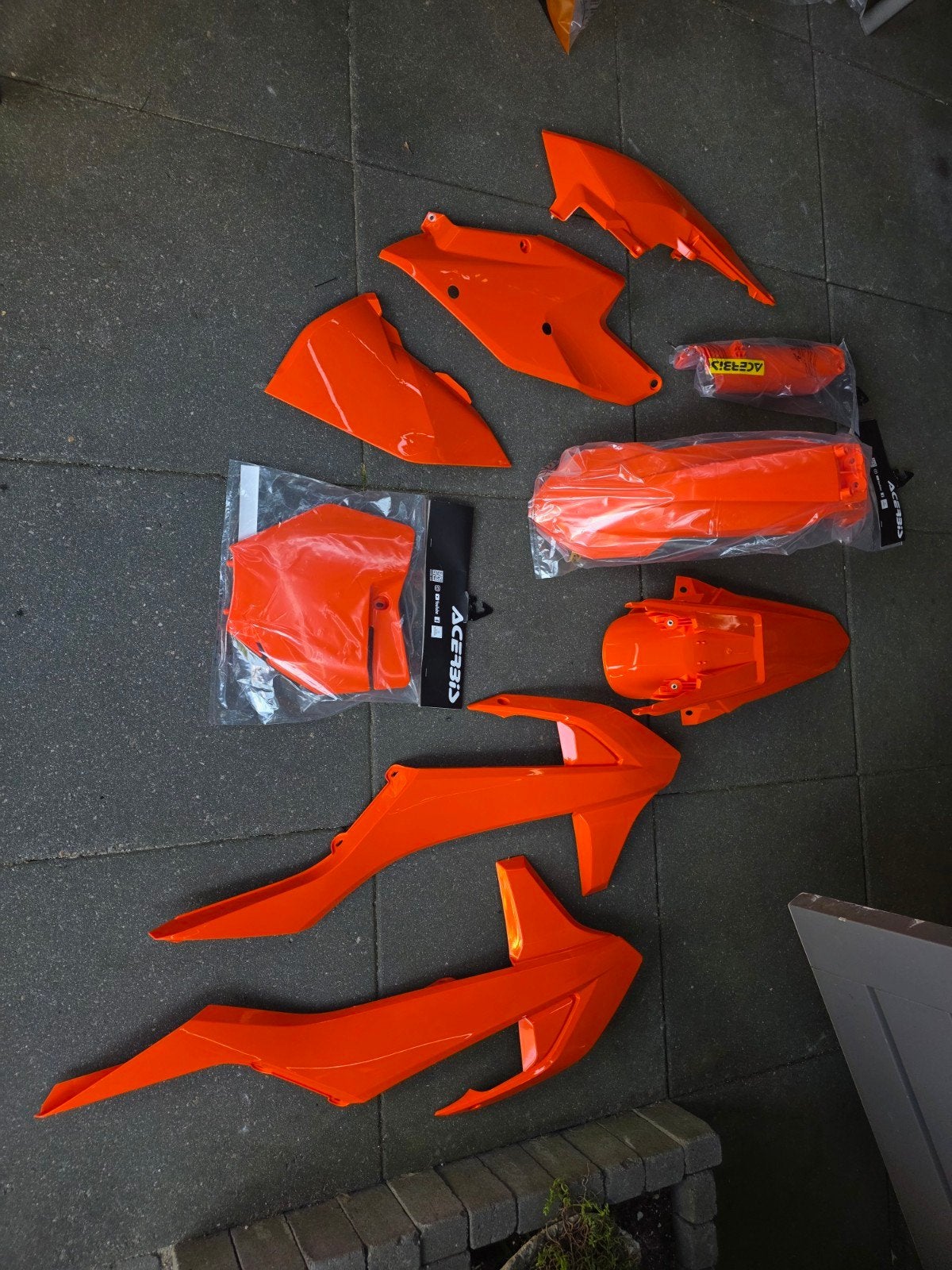 KTM kappenset, Ophalen, Nieuw