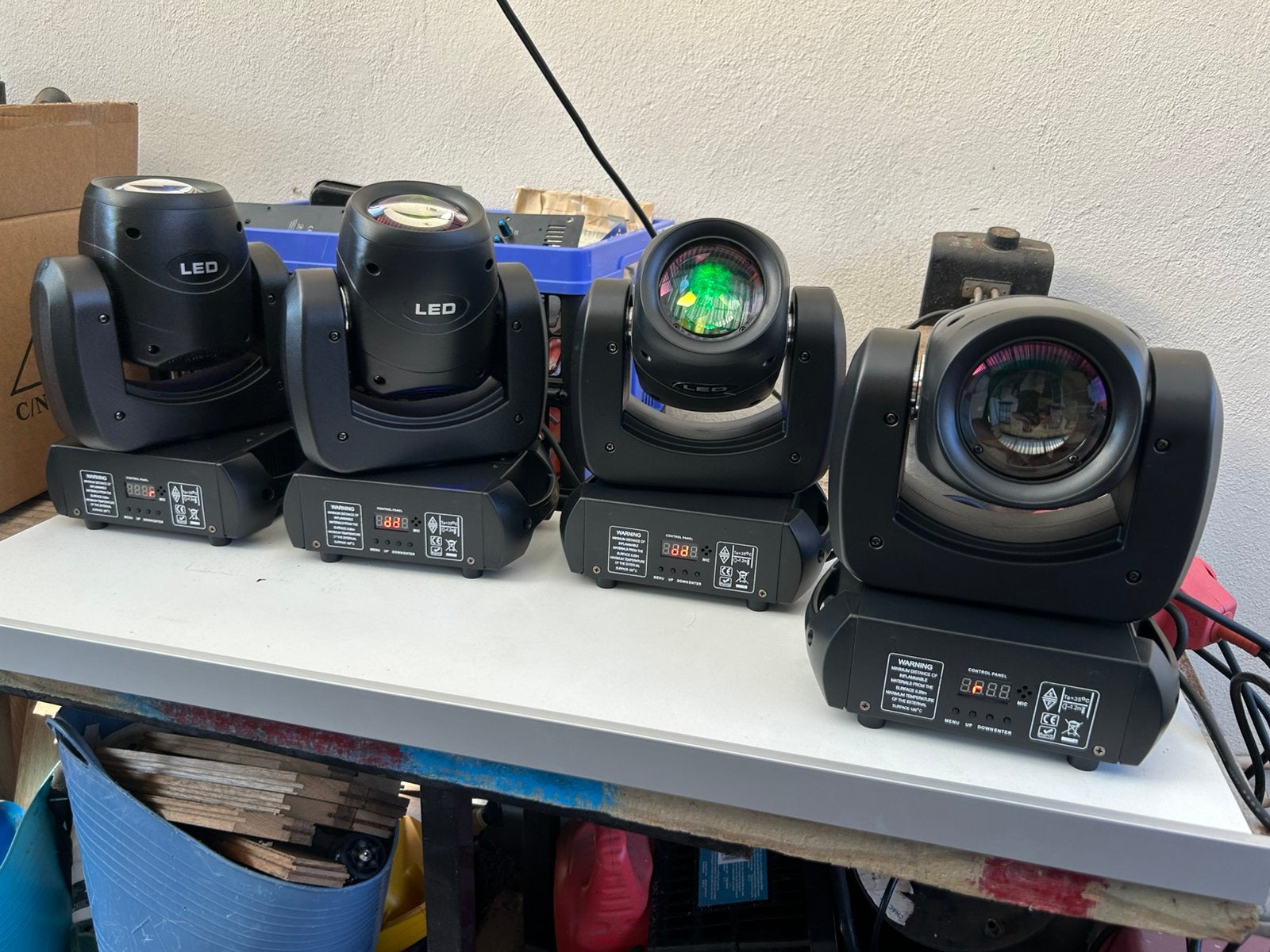 8 x 150w led movinghead beam/gobo/prisma. Nieuw! €90,-, Muziek en Instrumenten, Licht en Laser, Ophalen, Nieuw, Licht, Geluidgestuurd