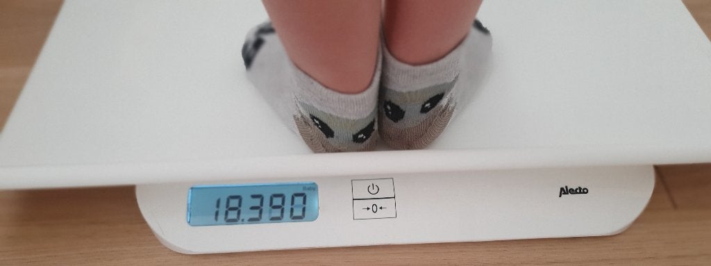 Alecto BC-10 baby scale / weegschaal, 1 tot 500 gram, Ophalen of Verzenden, Personenweegschaal, 10 tot 50 kg