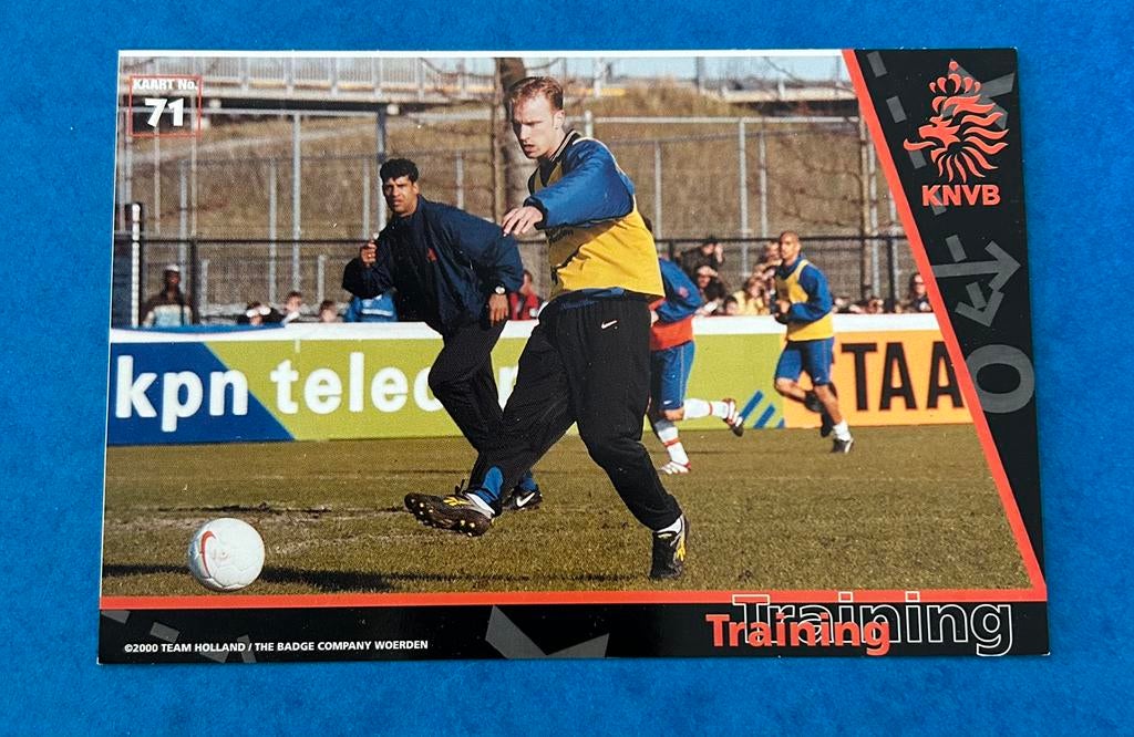 Dennis Bergkamp spelerskaart, Ophalen of Verzenden, Zo goed als nieuw, Ajax, Spelerskaart