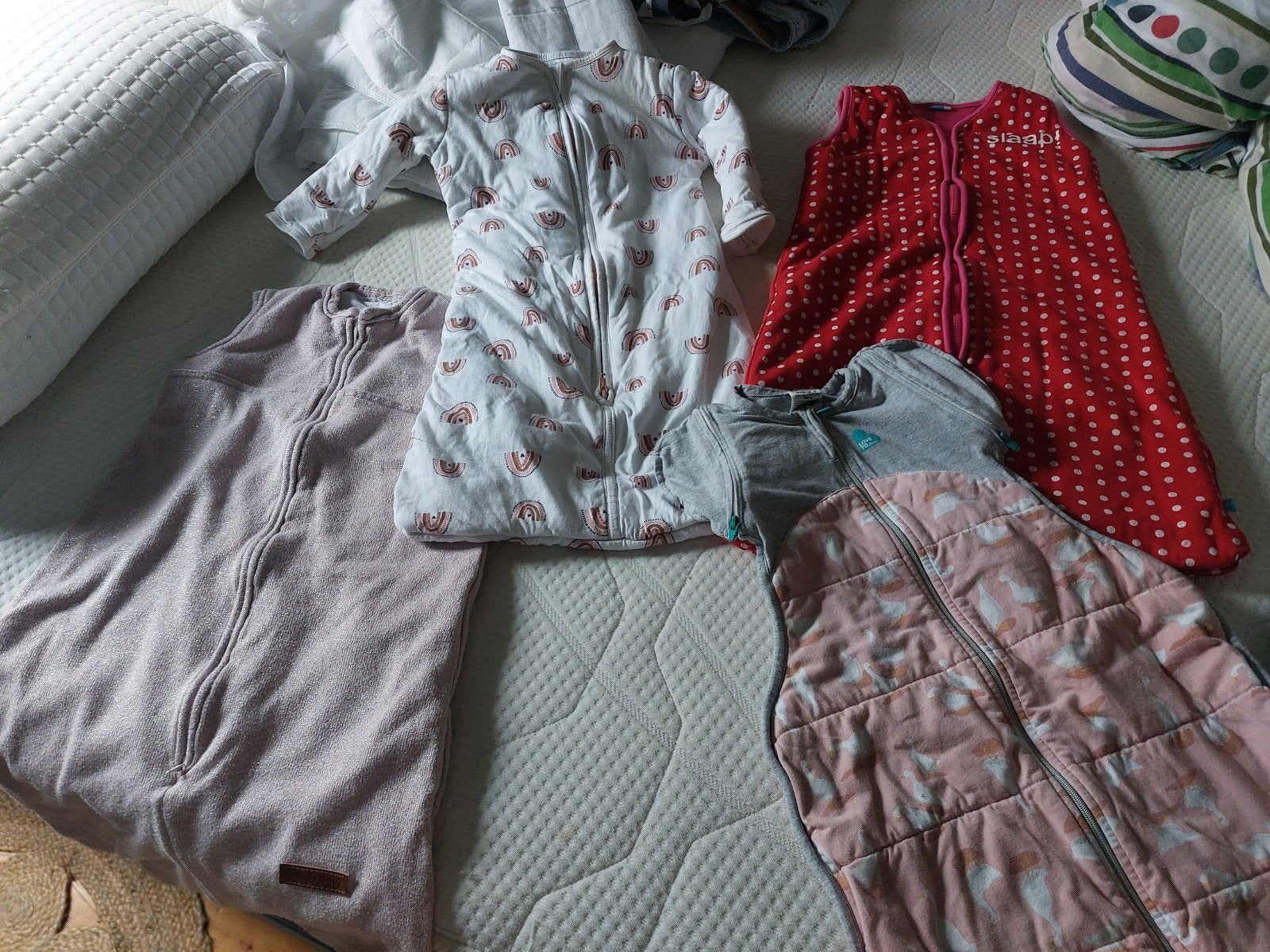 pakket slaapzakken meisje tot 70 cm, Wasbaar, 70 cm, Baby's Only, Ophalen of Verzenden