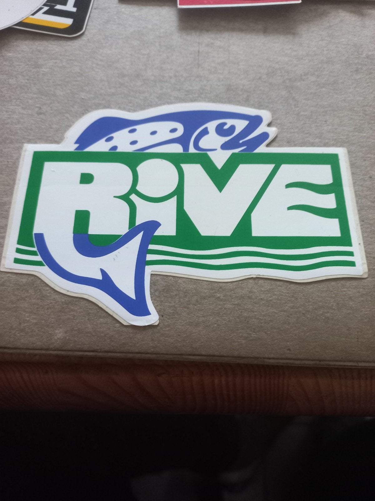 Rive Sticker - Vis en Anker Logo, Ophalen of Verzenden