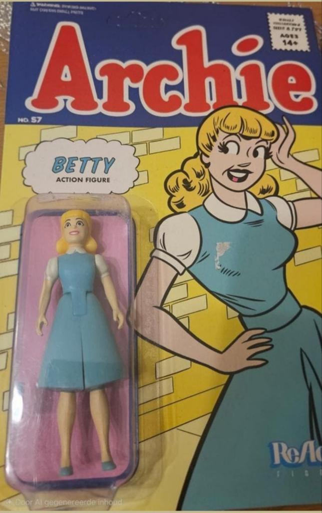 Archie Comics ReAction Figuren Set (Reggie, Betty, Archie), Ophalen, Nieuw