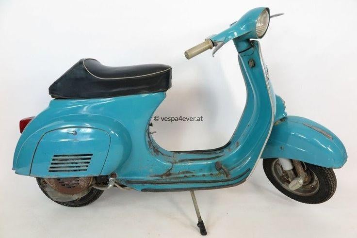 GEZOCHT: Motorluik Vespa V50 in turchese (blauw), Ophalen of Verzenden, Gebruikt, Overige modellen