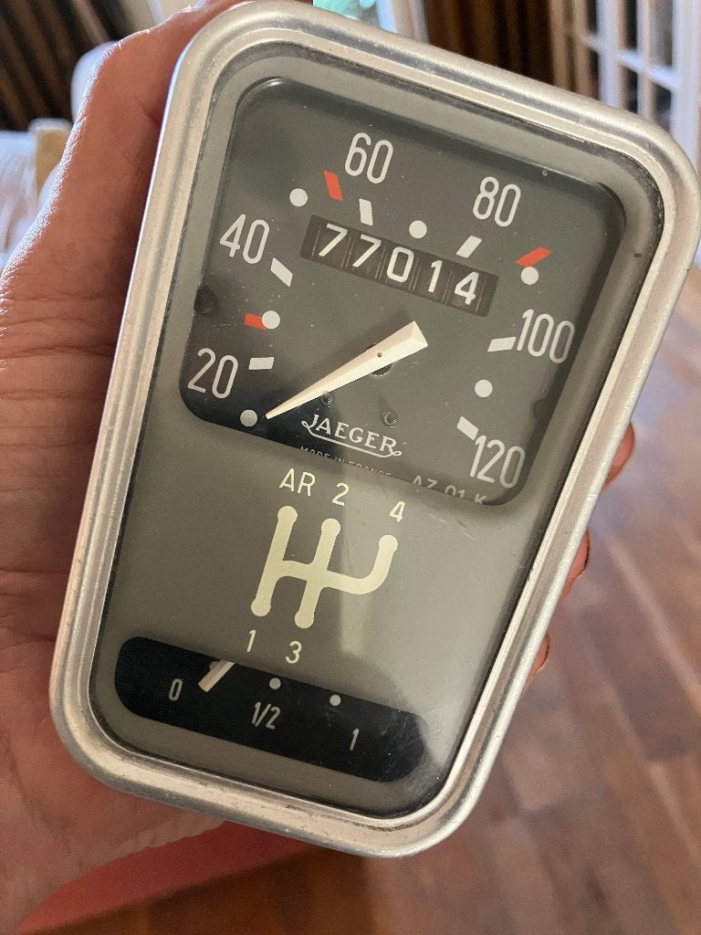 snelheidsmeter 2cv, Ophalen of Verzenden, Gebruikt, Citroën