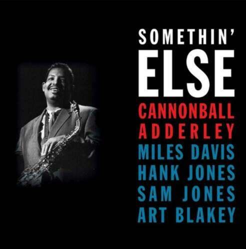 LP Cannonball Adderley - Somethin' else (& o.a. Miles Davis), Ophalen, Geseald, 1940 tot 1960, 12 inch