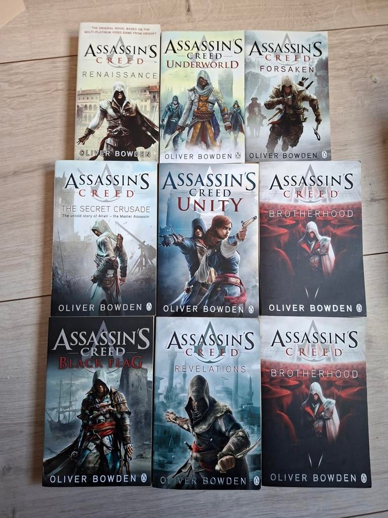 Assassin's Creed boeken, Engels, Ophalen of Verzenden